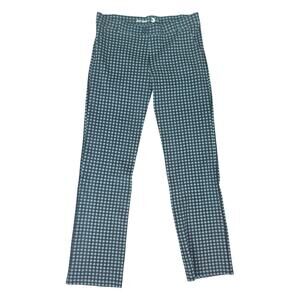 BetaBrand Black Checkered Yoga Dress Pants XL